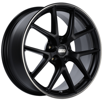 Kies-Motorsports BBS BBS Unlimited CI-R 19x10 ET35 (Face 3) Satin Black Wheel