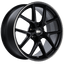 Kies-Motorsports BBS BBS Unlimited CI-R 19x10 ET35 (Face 3) Satin Black Wheel