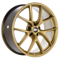 Kies-Motorsports BBS BBS Unlimited CI-R 19x11.5 ET54 (Face 3) Satin Gold Wheel