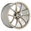 Kies-Motorsports BBS BBS Unlimited CI-R 20x11 ET70.5 (Face 2) Satin White-Gold Wheel