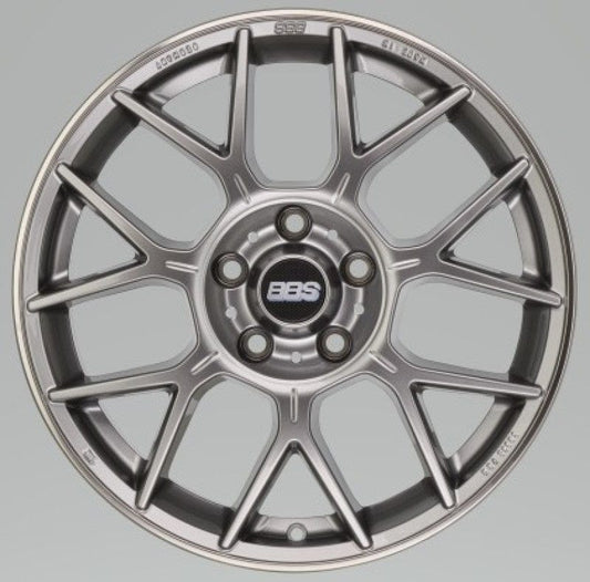 Kies-Motorsports BBS BBS XR 17x7.5 5x114.3 ET45 Platinum Gloss - 82mm PFS Required