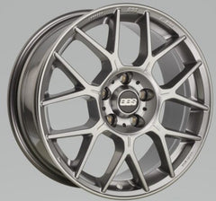Kies-Motorsports BBS BBS XR 18x8 5x114.3 40mm Offset 82mm Bore PFS/Clip Req Gloss Platinum Wheel