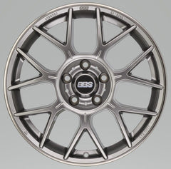 Kies-Motorsports BBS BBS XR 19x8.5 5x112 ET30 Platinum Gloss Wheel -82mm PFS/Clip Required