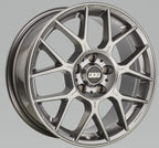 Kies-Motorsports BBS BBS XR 20x8.5 5x112 ET44 Platinum Gloss Wheel -82mm PFS/Clip Required