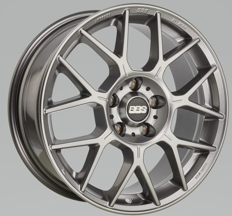 Kies-Motorsports BBS BBS XR 20x8.5 5x114.3 ET40 Platinum Gloss Wheel -82mm PFS/Clip Required