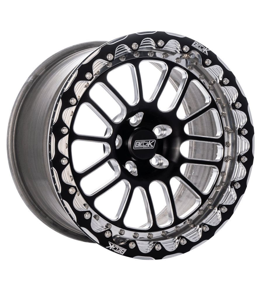 Kies-Motorsports Belak Wheels Belak 13x10 / 5in BS / 4x100 BP / High Pad / Series 2 Wheel - Double Beadlock