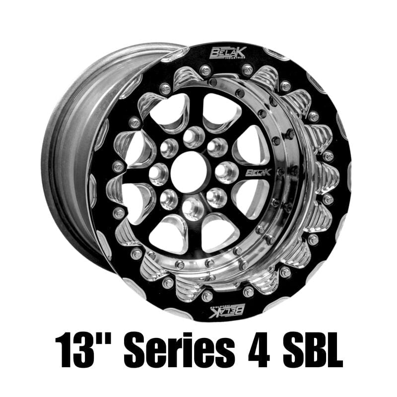 Kies-Motorsports Belak Wheels Belak 13x11 / 5in BS / 5x100 BP / High Pad / Series 4 Wheel - Double Beadlock Billet