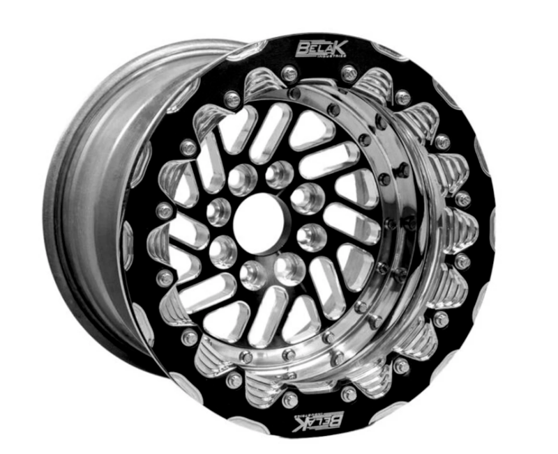Kies-Motorsports Belak Wheels Belak 15x8 / 5in BS / 4x100 BP / High Pad / Series Twisted Wheel - Non-Beadlock