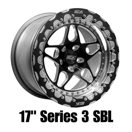 Kies-Motorsports Belak Wheels Belak 17x10 / 5x112 BP / 7in BS / Series 3 Wheel - Single Beadlock (Req Spacer/Extended Studs)