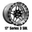 Kies-Motorsports Belak Wheels Belak  17x4.5 Monoblock Skinny Wheel 5x115 2.25in backspace