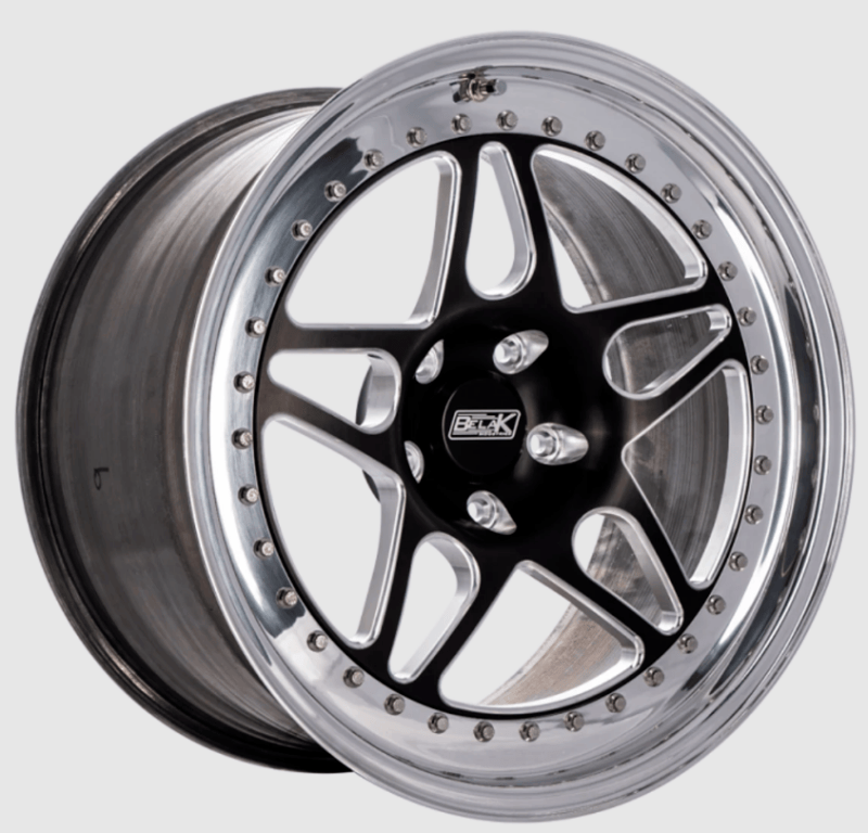 Kies-Motorsports Belak Wheels Belak 18in. Wheel Center 5x114.3 Series 3 Design Tall Back Pad