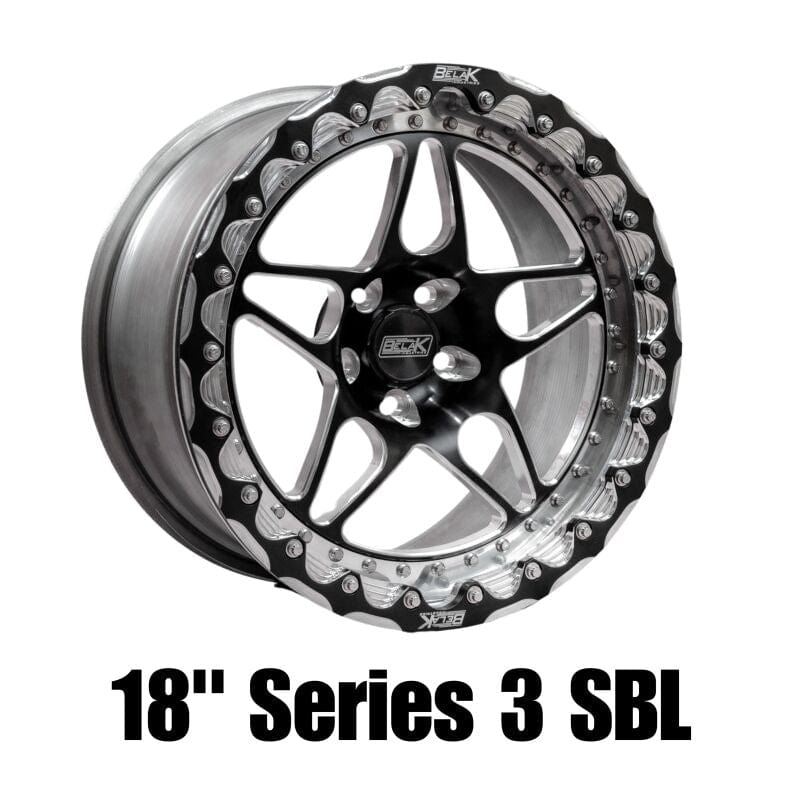 Kies-Motorsports Belak Wheels Belak 18x10 / 6X135 BP / Tall Pad / Series 3 Wheel - Single Beadlock