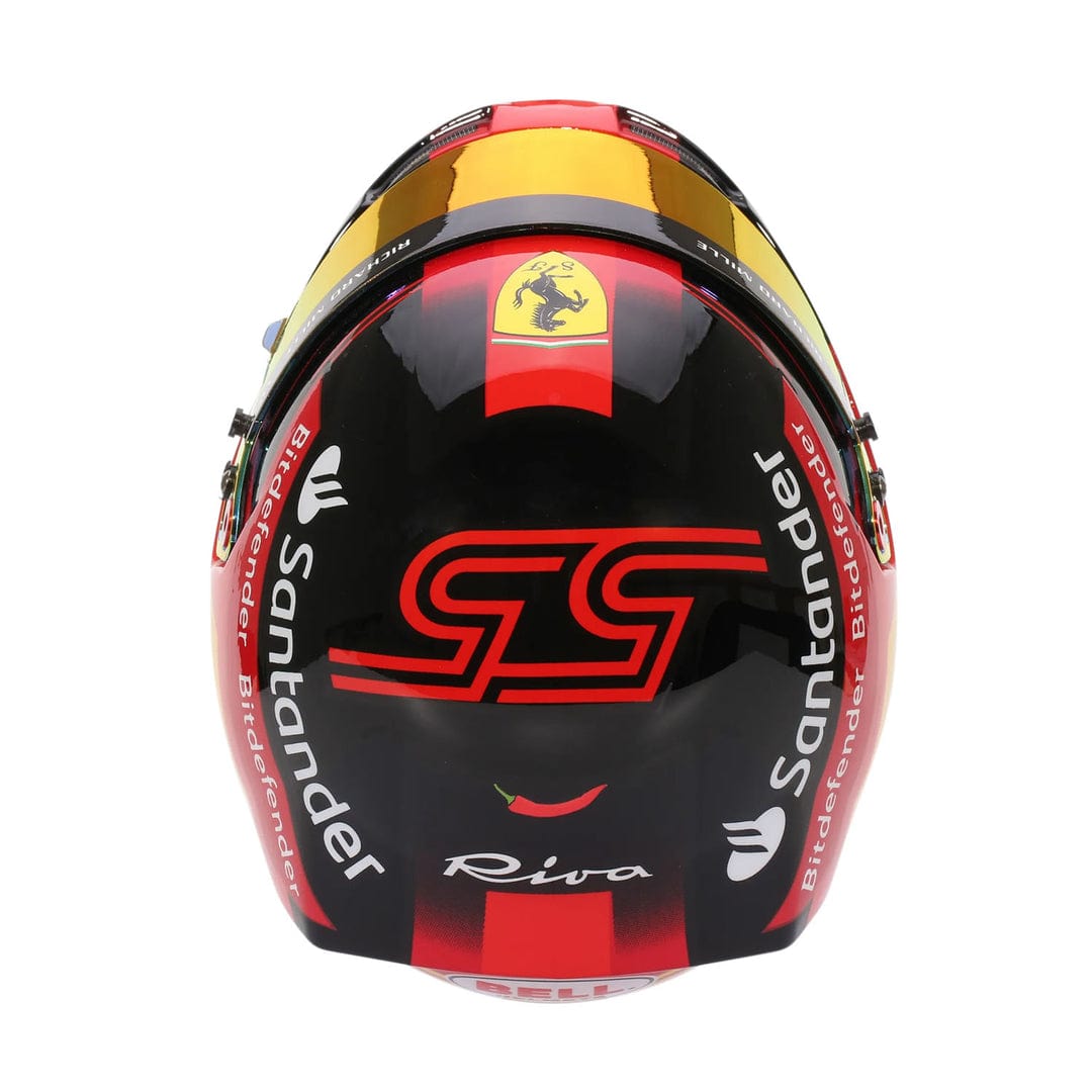 Kies-Motorsports Bell Bell MINI G Helmet 2024 - CARLOS SAINZ