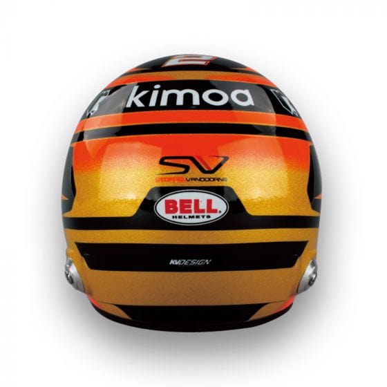 Kies-Motorsports Bell Bell Mini Helmet 2018 - Stoffel Vandoorne