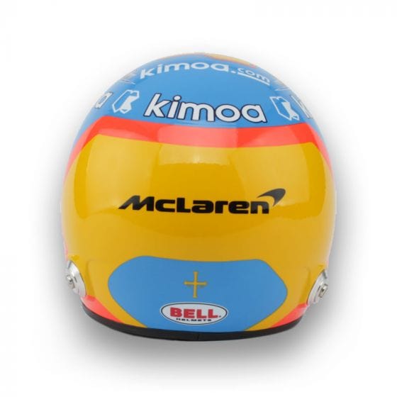 Kies-Motorsports Bell Bell Mini Helmet 2019 - Fernando Alonso Indy
