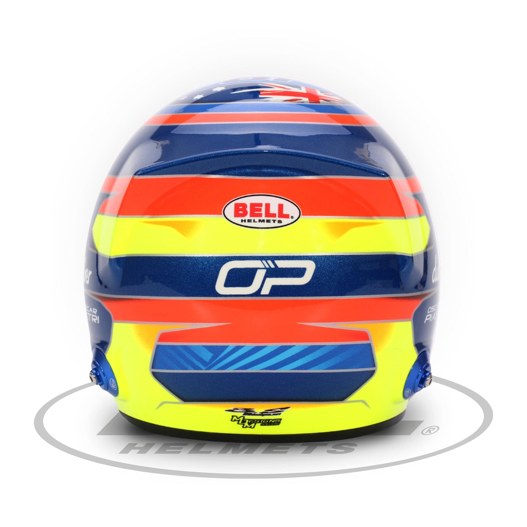 Kies-Motorsports Bell Bell Mini Helmet G. 2023 - Oscar Piastri