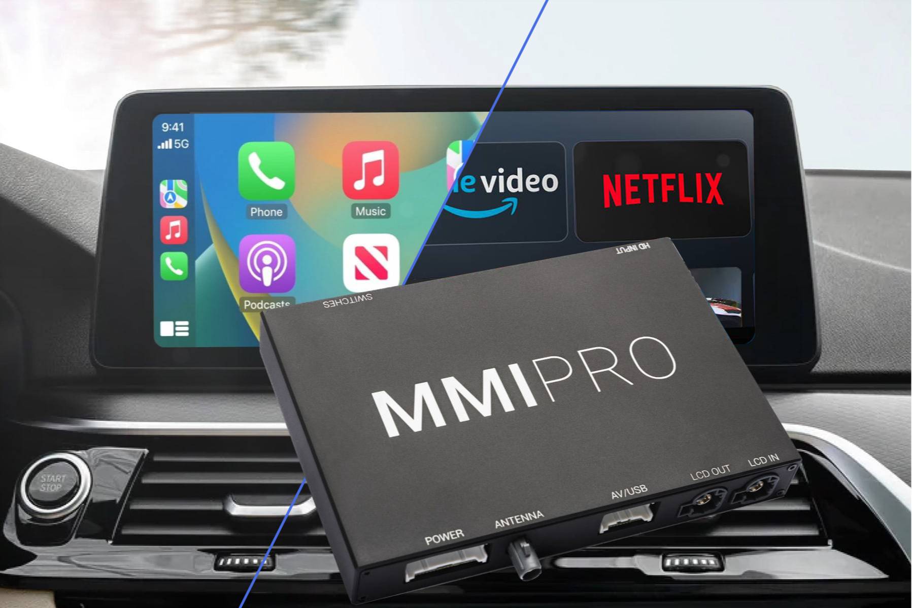 Kies-Motorsports Bimmertech Bimmertech CarPlay MMI PRO Retrofit for BMWs and MINIs Main image