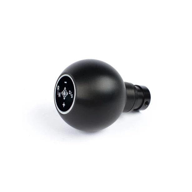 Kies-Motorsports Black Forest Industries BFI GS1 FULL BILLET SHIFT KNOB AND NAPPA LEATHER BOOT COMBO (F80/82/87/E90  DCT FITMENT) Black Dot Shift Coin