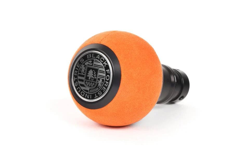 Kies-Motorsports Black Forest Industries BFI GS2 ALCANTARA (BMW AUTOMATIC - STYLE 2) Orange Alcantara / Black Anodized