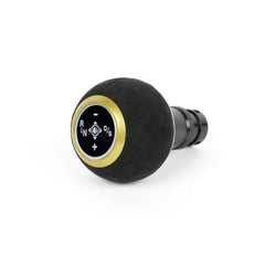 Kies-Motorsports Black Forest Industries BFI GS2 Alcantara Shift Knob/Alcantara Boot Combo (F80/82/87 DCT Fitment) Black Alcantara/Black Anodized w/ Gold Top / Black