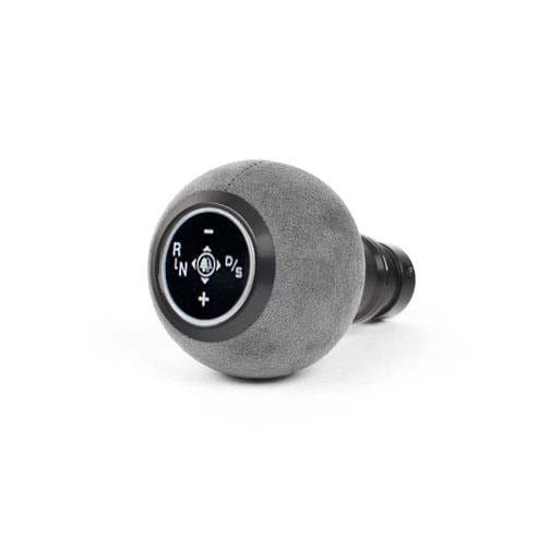 Kies-Motorsports Black Forest Industries BFI GS2 Alcantara Shift Knob/Alcantara Boot Combo (F80/82/87 DCT Fitment) Gray Alcantara/Black Anodized / Black