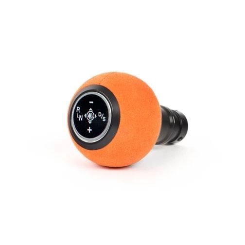 Kies-Motorsports Black Forest Industries BFI GS2 Alcantara Shift Knob/Alcantara Boot Combo (F80/82/87 DCT Fitment) Orange Alcantara/Black Anodized / Black