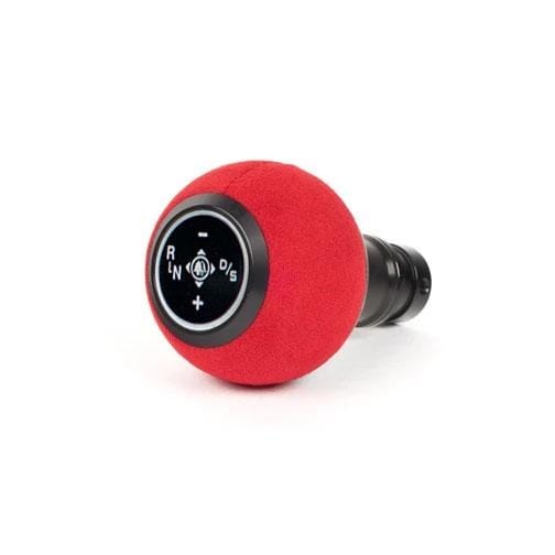 Kies-Motorsports Black Forest Industries BFI GS2 Alcantara Shift Knob/Alcantara Boot Combo (F80/82/87 DCT Fitment) Red Alcantara/Black Anodized / Black