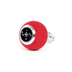 Kies-Motorsports Black Forest Industries BFI GS2 Alcantara Shift Knob/Alcantara Boot Combo (F80/82/87 DCT Fitment) Red Alcantara/Machined Aluminum / Black