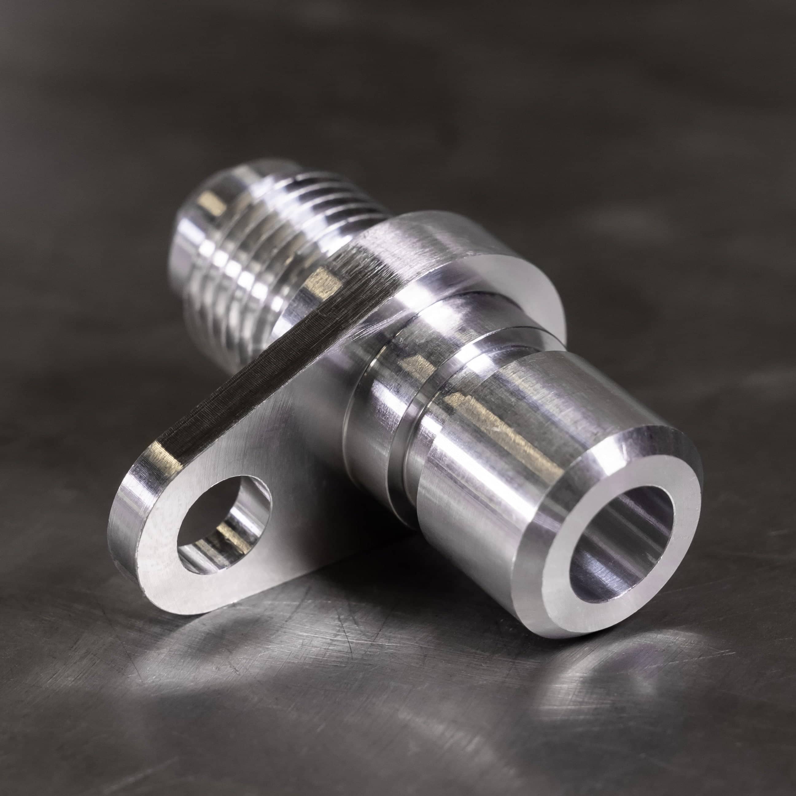 Kies-Motorsports Black Market Race B58 CCV Bung AN Fitting Gen1/Gen2