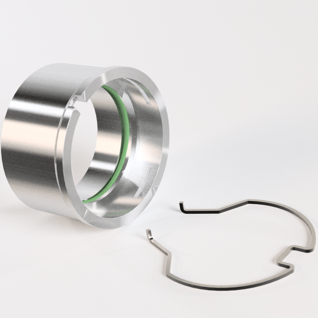 Kies-Motorsports Black Market Race B58 Turbo Connection C Clip Weld Flange Main image