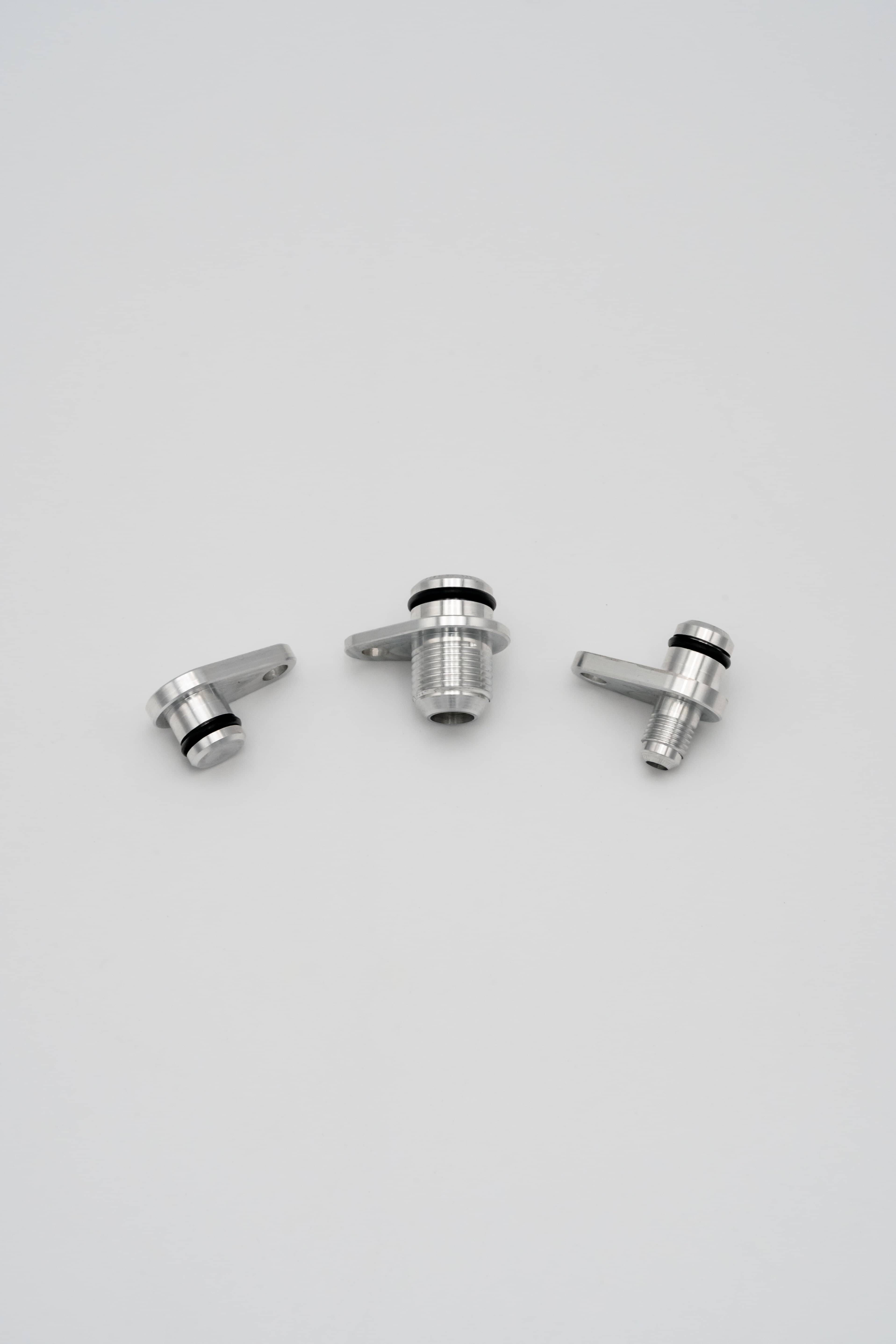 Kies-Motorsports Black Market Race B58 Turbo Oil Feed, Drain, and coolant bungs