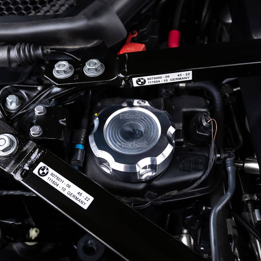 Kies-Motorsports Black Market Race Black Market Race B58 / S58 Coolant Reservoir Cap Set