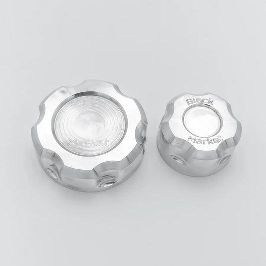 Kies-Motorsports Black Market Race Black Market Race Billet Coolant Reservoir Cap Set