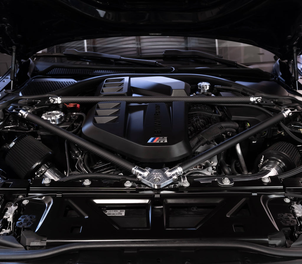 Kies-Motorsports Black Market Race Black Market Race G8X S58 Carbon Fiber Strut Brace G80, M3, G82, M4, G87 M2