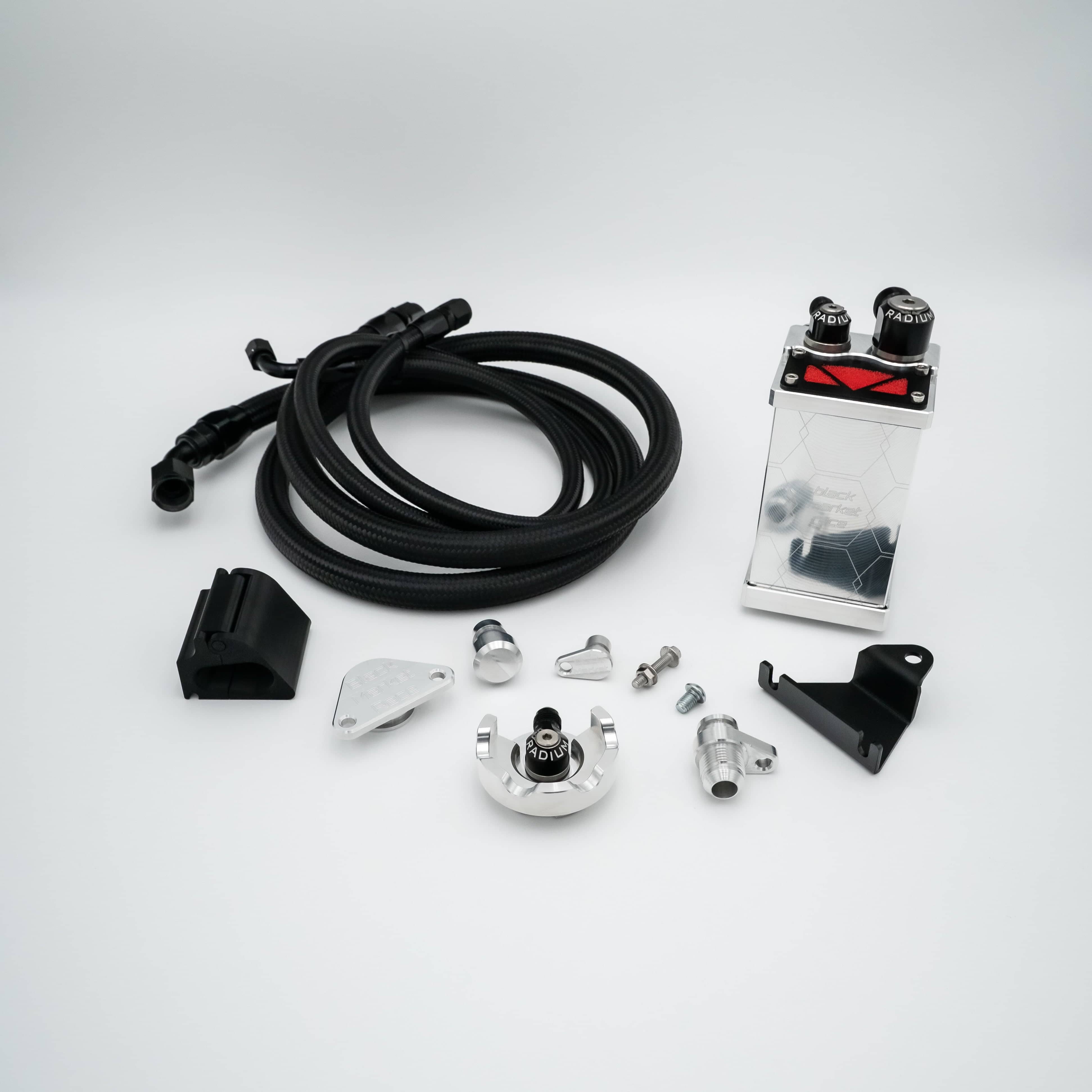 Kies-Motorsports Black Market Race Black Market Race S58 Catch Can Kit (M2,M3,M4) Main image