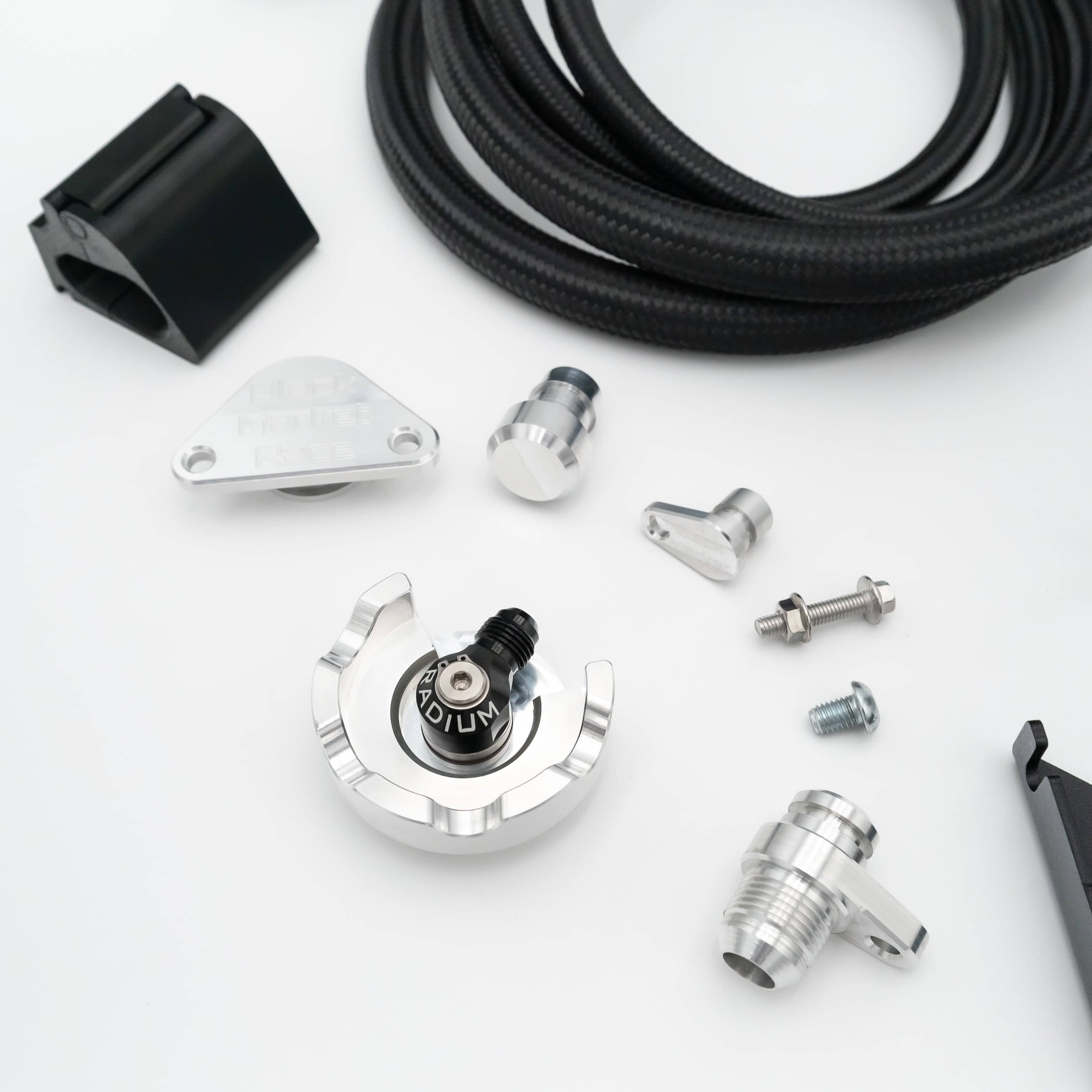 Kies-Motorsports Black Market Race Black Market Race S58 Catch Can Kit (M2,M3,M4)