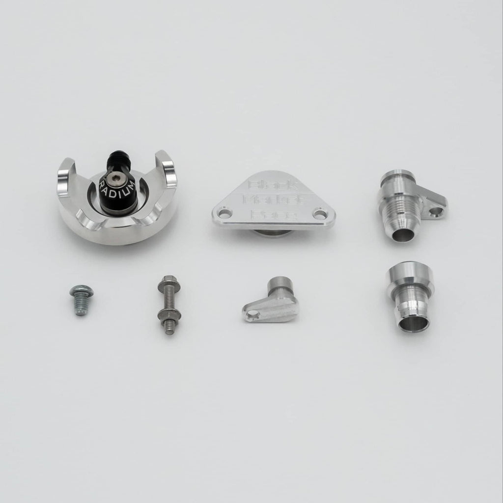 Kies-Motorsports Black Market Race Black Market Race S58 Catch Can Kit (M2,M3,M4)