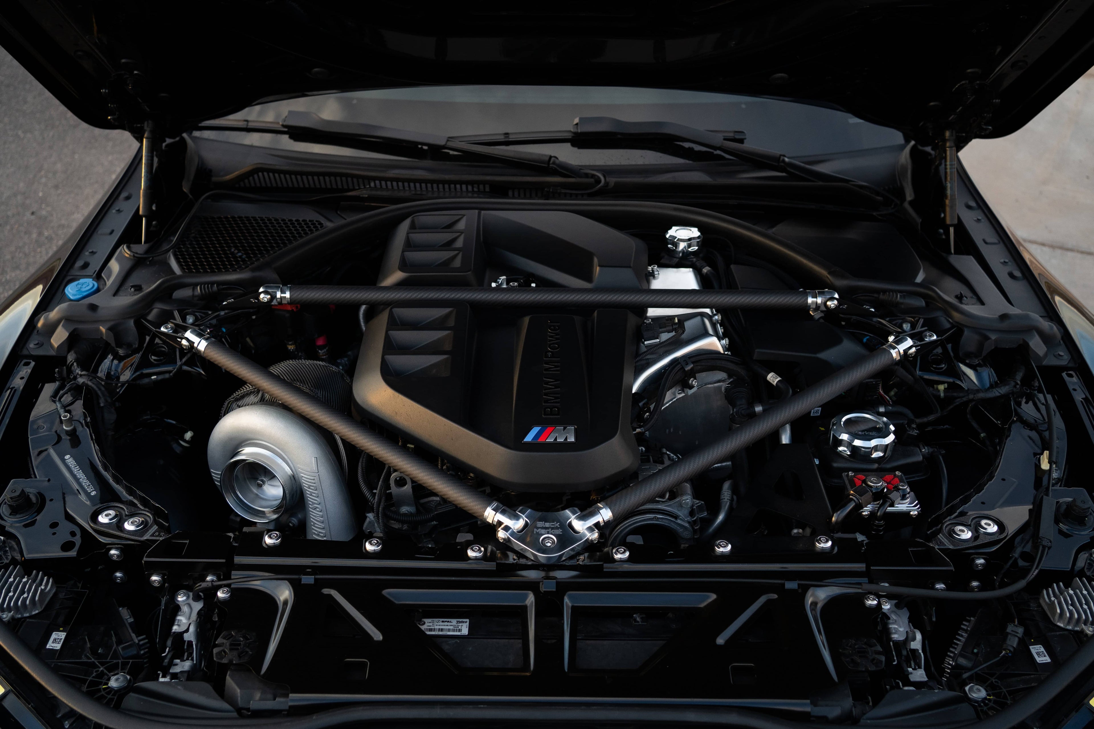 Kies-Motorsports Black Market Race Black Market Race S58 Catch Can Kit (M2,M3,M4) Top Mount