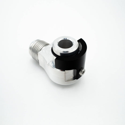 Kies-Motorsports Black Market Race BMR 19MM Male To 10AN Male 90 Degree Valve Cover BMW PCV fittings