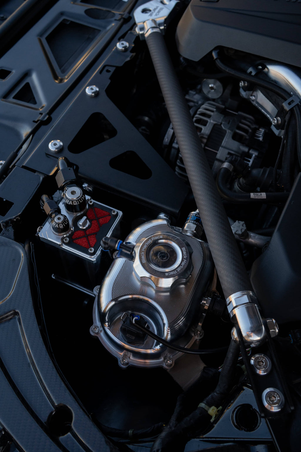 Kies-Motorsports Black Market Race BMR B58/S58 Billet Coolant Reservoir