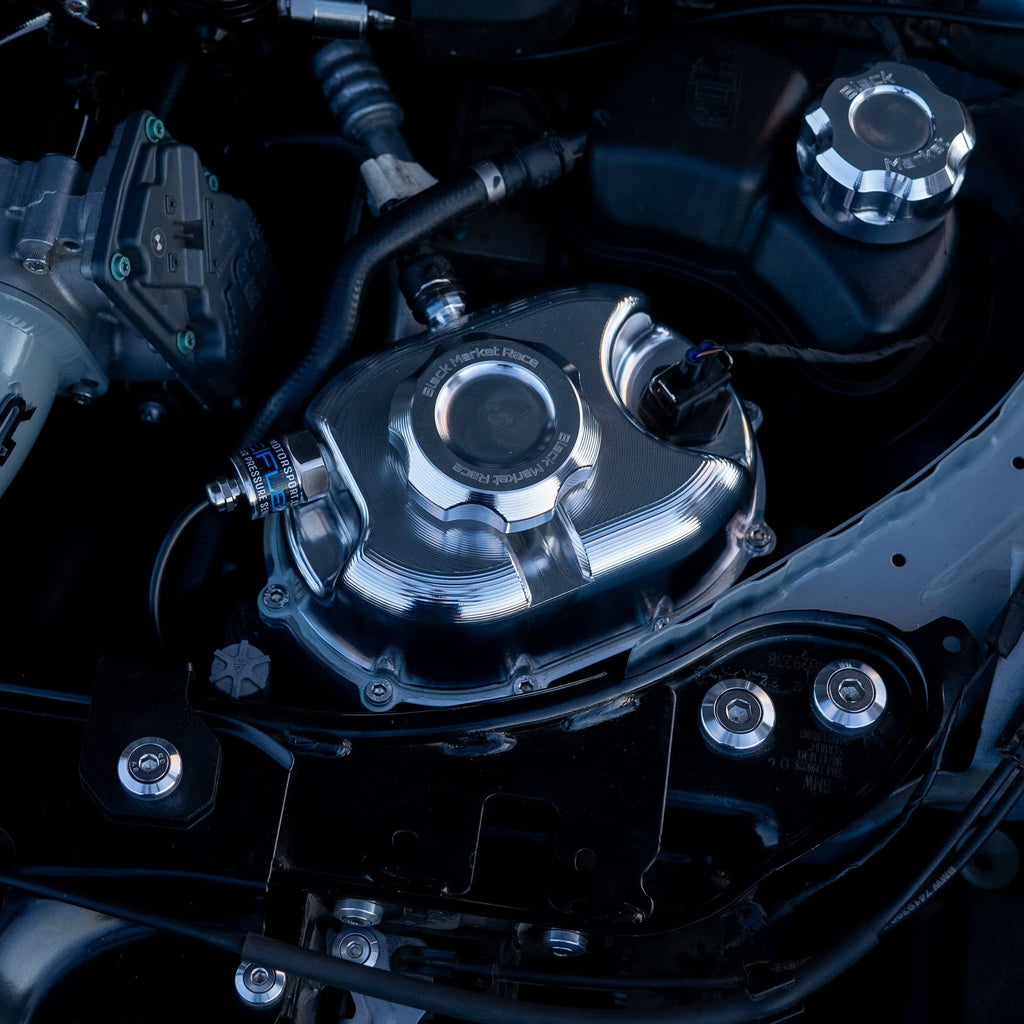 Kies-Motorsports Black Market Race BMR B58/S58 Billet Coolant Reservoir