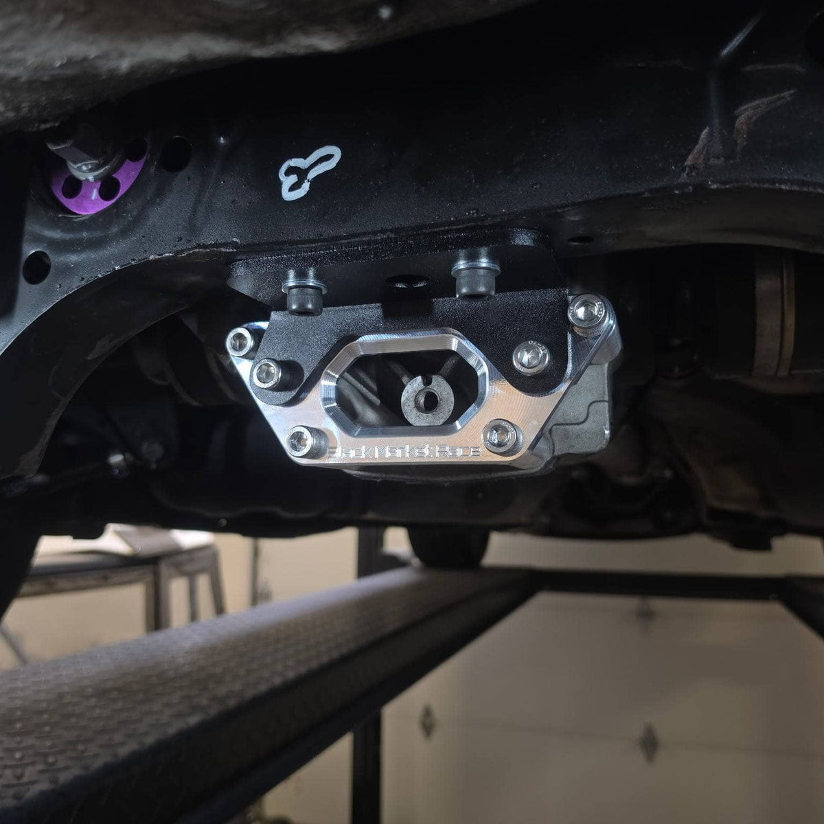 Kies-Motorsports Black Market Race BMR F Chassis Billet Differential Brace F22, F23, F30, F32, F33