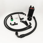 Kies-Motorsports Black Market Race BMR Gen 2 B58 Catch Can Kit CCV AND PCV ONLY / Stealth Black / Supra Stock or Hybrid Turbo