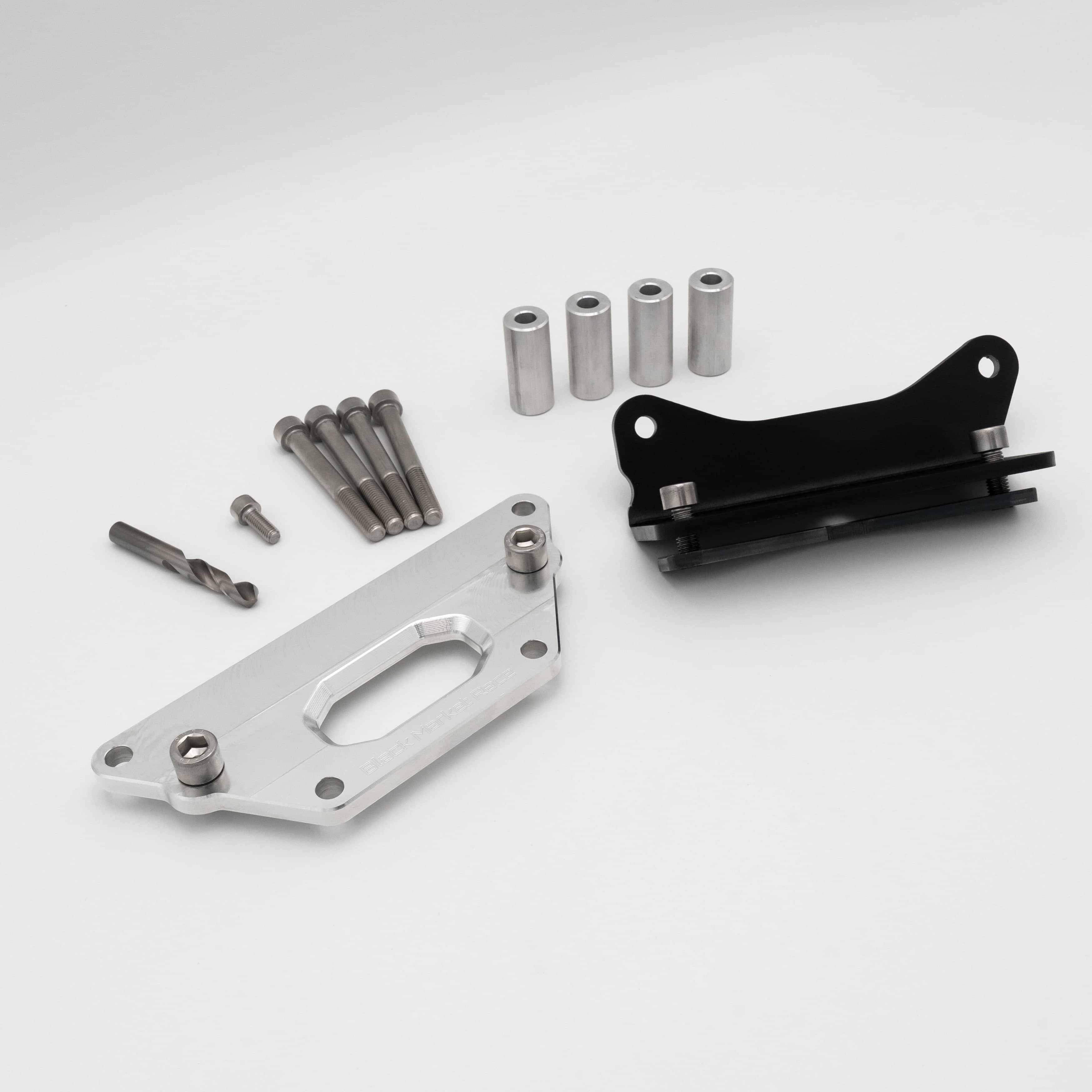 Kies-Motorsports Black Market Race BMR Rear Differential Solid Mount Brace BMW M240i, M340i, and Toyota Supra (G42, G2X, A9X, Z4)