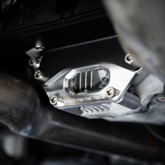 Kies-Motorsports Black Market Race BMR Rear Differential Solid Mount Brace BMW M240i, M340i, and Toyota Supra (G42, G2X, A9X, Z4)
