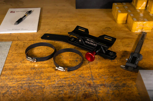 Kies-Motorsports Black Market Race G Chassis / Supra Fire Extinguisher Mount