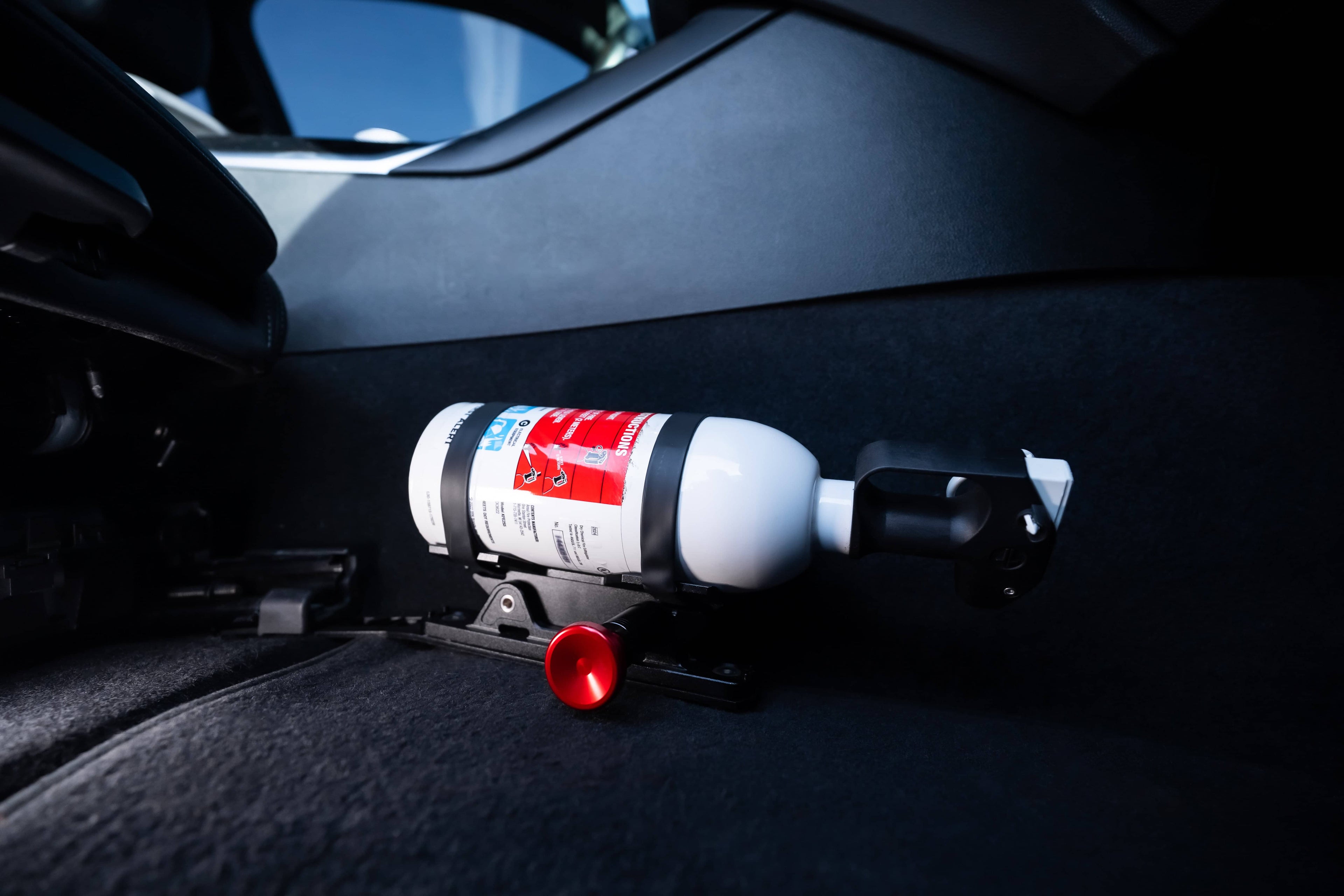 Kies-Motorsports Black Market Race G Chassis / Supra Fire Extinguisher Mount