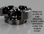 Kies-Motorsports Black Market Race Gen 2 B58 / S58 Oil Cap Breather Vent