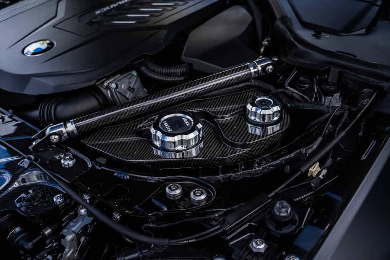 Kies-Motorsports Black Market Race M-Lite Carbon Strut Braces