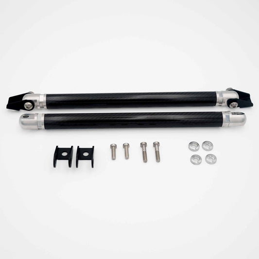 Kies-Motorsports Black Market Race M-Lite Carbon Strut Braces